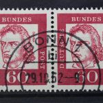 Deutschland (BRD), MiNr. 357 y WP, gestempelt
