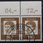 Deutschland (BRD), MiNr. 359 y WP Oberrand, gestempelt