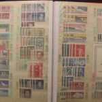 DDR Dublettenposten 1949-1990, meist postfrisch in 4 Alben