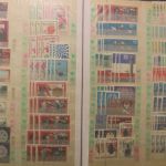 DDR Dublettenposten 1949-1990, meist postfrisch in 4 Alben