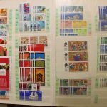 DDR Dublettenposten 1949-1990, meist postfrisch in 4 Alben