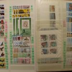 DDR Dublettenposten 1949-1990, meist postfrisch in 4 Alben