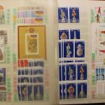 DDR Dublettenposten 1949-1990, meist postfrisch in 4 Alben