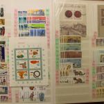 DDR Dublettenposten 1949-1990, meist postfrisch in 4 Alben