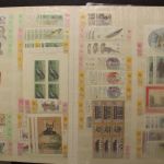 DDR Dublettenposten 1949-1990, meist postfrisch in 4 Alben