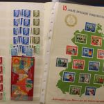 DDR Dublettenposten 1949-1990, meist postfrisch in 4 Alben
