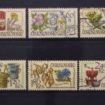 Tschechoslowakei, MiNr. 2023-2028, gestempelt