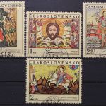 Tschechoslowakei, MiNr. 1976-1979, gestempelt