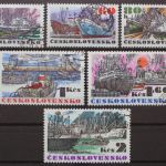 Tschechoslowakei, MiNr. 2091-2096, gestempelt