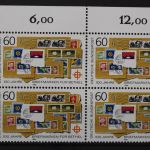 Deutschland, MiNr. 1395 PF I Viererblock Ecke li oben, postfrisch