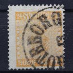 Schweden, MiNr. 10, gestempelt
