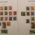 Saarland 1947-1959, gestempelte Sammlung
