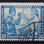 Deutsches Reich, MiNr. 505 A, gestempelt