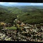 Bad Bergzabern, im Naturpark Pfälzerwald, Ortsansicht