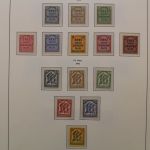 Deutsches Reich Dienstmarken 1903-1944, ungebrauchte bzw. postfrische Sammlung