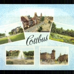 Cottbus, 5 Bilderkarte