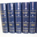 Deutschland (BRD) Ersttagsblätter-Sammlung von 1996-2007 in Post-Alben