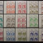 Berlin, MiNr. 532-540 etc Viererblock Ecke links oben, postfrisch