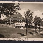 Altenberg Erzgebirge, Berghof Raupennest Ansicht von der Strasse