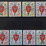 Insel Man Porto, MiNr. 1-8 I, postfrisch