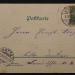 Der Boerenkrieg. Komm´so ´rein in die gute Stube, Scherzkarte