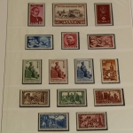 Saarland 1947-1959, postfrische fast komplette Sammlung