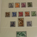 Saarland 1947-1959, postfrische fast komplette Sammlung