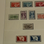 Saarland 1947-1959, postfrische fast komplette Sammlung