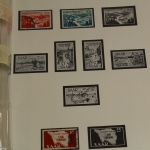 Saarland 1947-1959, postfrische fast komplette Sammlung
