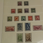 Saarland 1947-1959, postfrische fast komplette Sammlung