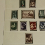 Saarland 1947-1959, postfrische fast komplette Sammlung