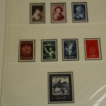 Saarland 1947-1959, postfrische fast komplette Sammlung