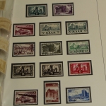 Saarland 1947-1959, postfrische fast komplette Sammlung
