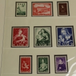 Saarland 1947-1959, postfrische fast komplette Sammlung