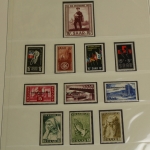 Saarland 1947-1959, postfrische fast komplette Sammlung