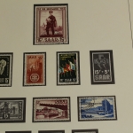 Saarland 1947-1959, postfrische fast komplette Sammlung