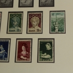 Saarland 1947-1959, postfrische fast komplette Sammlung