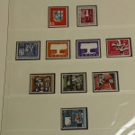 Saarland 1947-1959, postfrische fast komplette Sammlung