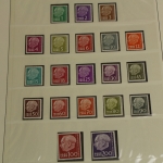 Saarland 1947-1959, postfrische fast komplette Sammlung