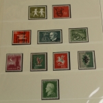 Saarland 1947-1959, postfrische fast komplette Sammlung