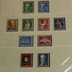 Saarland 1947-1959, postfrische fast komplette Sammlung
