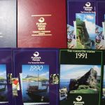 Färöer Jahrbücher 1987 + 1988 einmal und 1989-1991 je zweimal