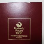 Färöer Jahrbücher 1987 + 1988 einmal und 1989-1991 je zweimal