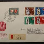 Schweiz, MiNr. 641-645, FDC