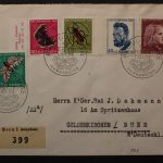 Schweiz, MiNr. 588-592, FDC