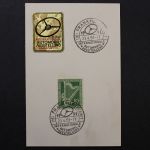 Berlin, MiNr. 72 auf Sonderkarte, gestempelt