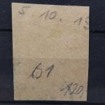 Dänemark, MiNr. 61 I, Briefstück