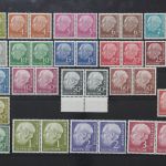 Deutschland (BRD), MiNr. 177-196 waag. Paare, 50 Pf Fotoattest, postfrisch