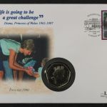 Großbritannien, Diana challenge, England, Numisbrief