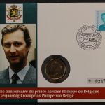 Belgien, Philippe, 1994, Numisbrief